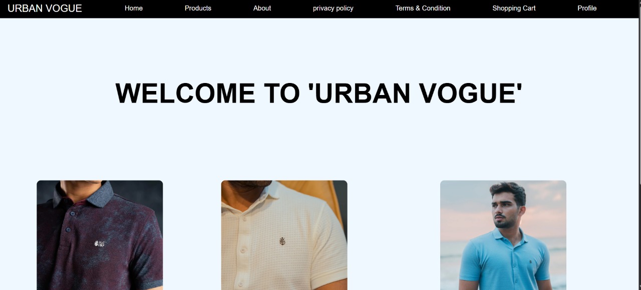 Clothing Store Website